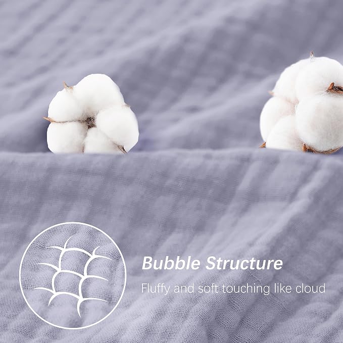 SWEET DOLPHIN Muslin Hooded Baby Bath Towels - Image 6