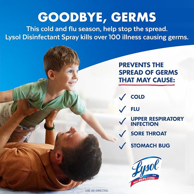 Lysol Disinfectant Spray, Sanitizing And Antibacterial Spray, - Image 6