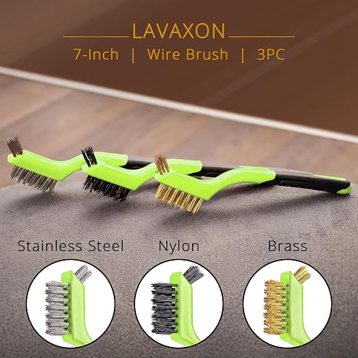 Wire Brush Set 3Pcs - Image 5
