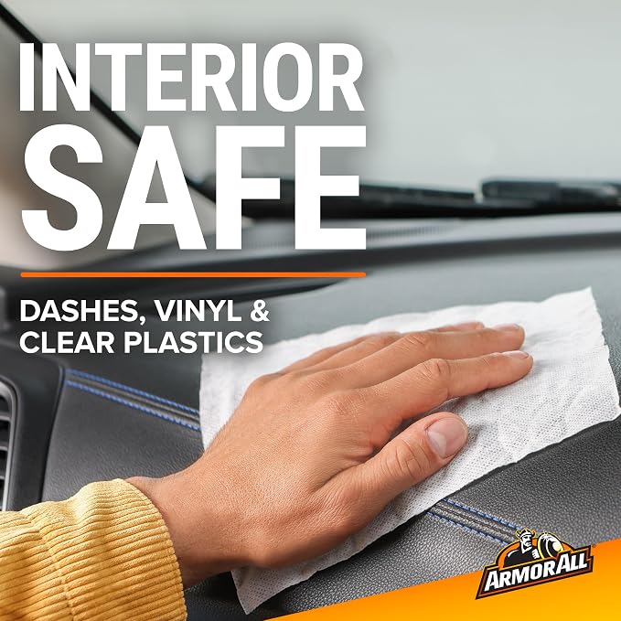 Armor All Interior Car Cleaning Wipes, Powerful Cleaning - Image 6