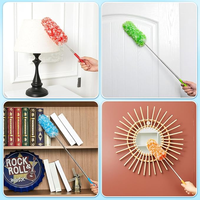 Tanlade 12 Pcs Microfiber Feather Duster - Image 6