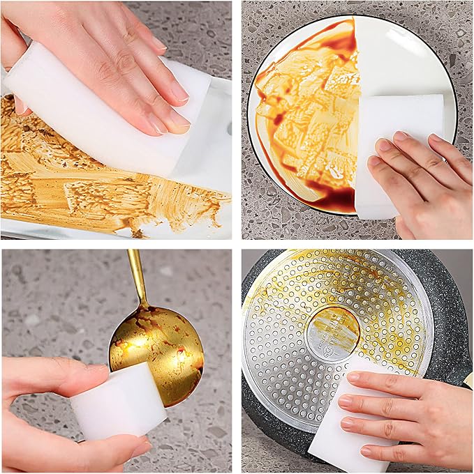 25pack Melamine Sponges for Multi-Purpose Cleaning - Image 9