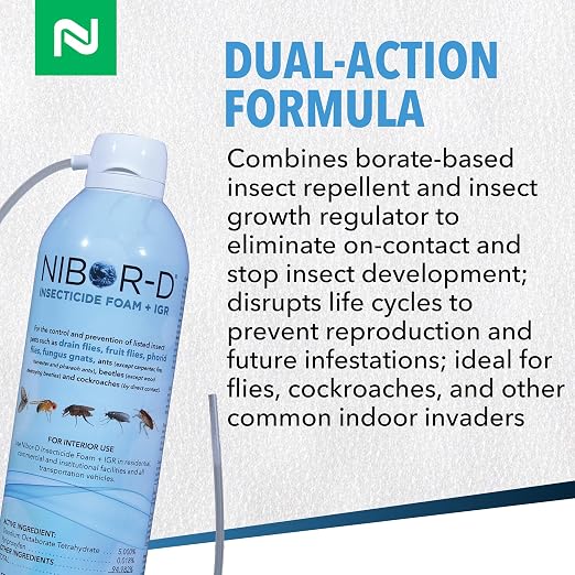 Nibor-D Insecticide Foam with IGR, Ready-to-Use - Image 4