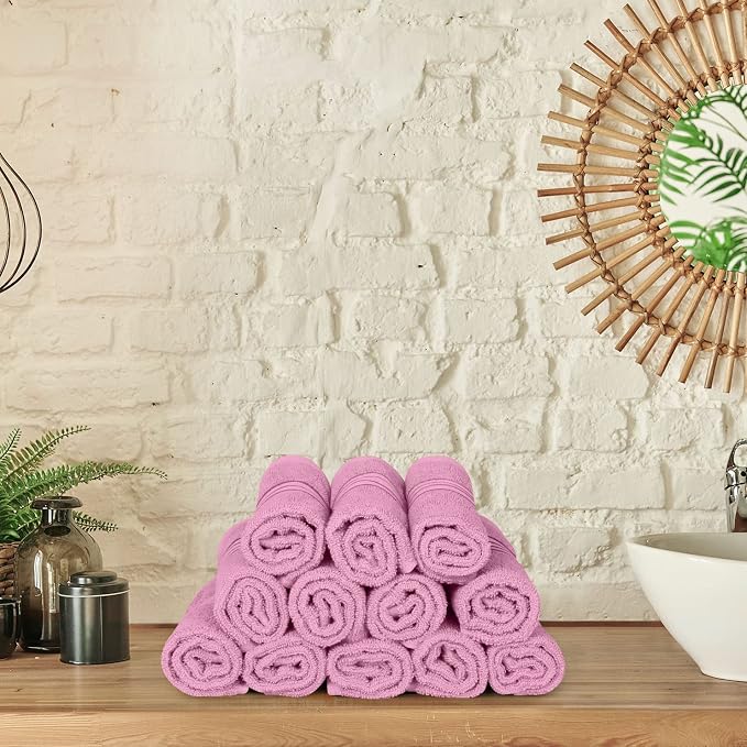 Utopia Towels Wash Cloths Set, 12 by 12 Inches, 100% Cotton Ring Spun, Highly - Image 5
