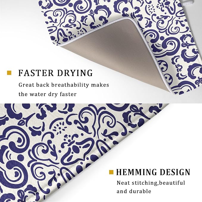 Boho Ethnic Design Dish Drying Mat - Image 3