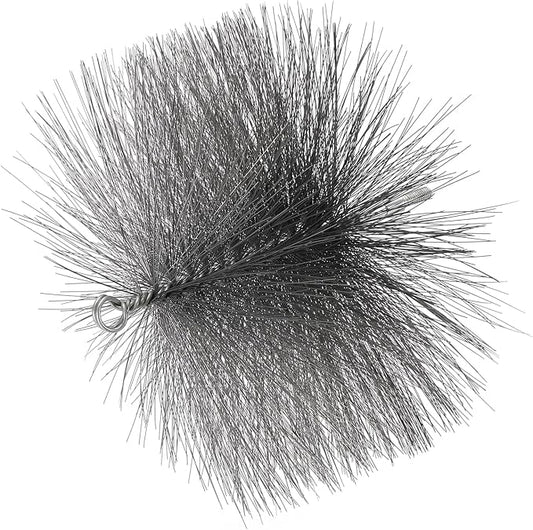 PATIKIL 8" Wire Chimney Cleaning Brush, Steel Round Chimney Sweep Brush by PATIKIL