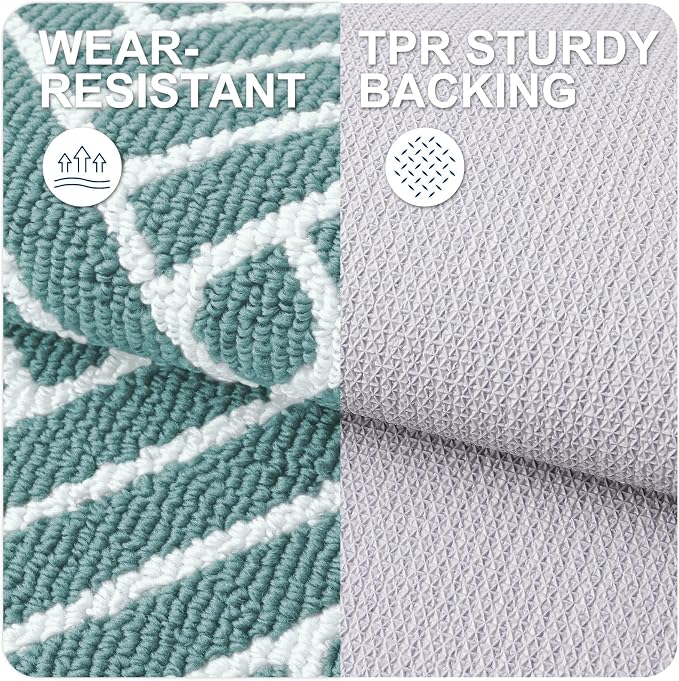 OLANLY Indoor Door Mat, 32x20 Inch, Dirt Resistant and Absorbent, Non-Slip - Image 3