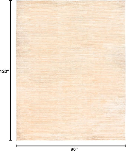 SAFAVIEH Area Rug 8x10 - Vision Collection - Large - Beige, Modern Ombre Design, Non-Shedding & Easy to Clean, Ideal for Living Room, Bedroom, Dining Space (VSN606H)