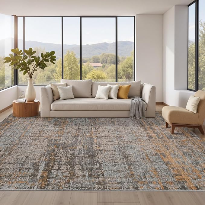 Area Rugs 8x10, Large Soft Rugs by Rugxara