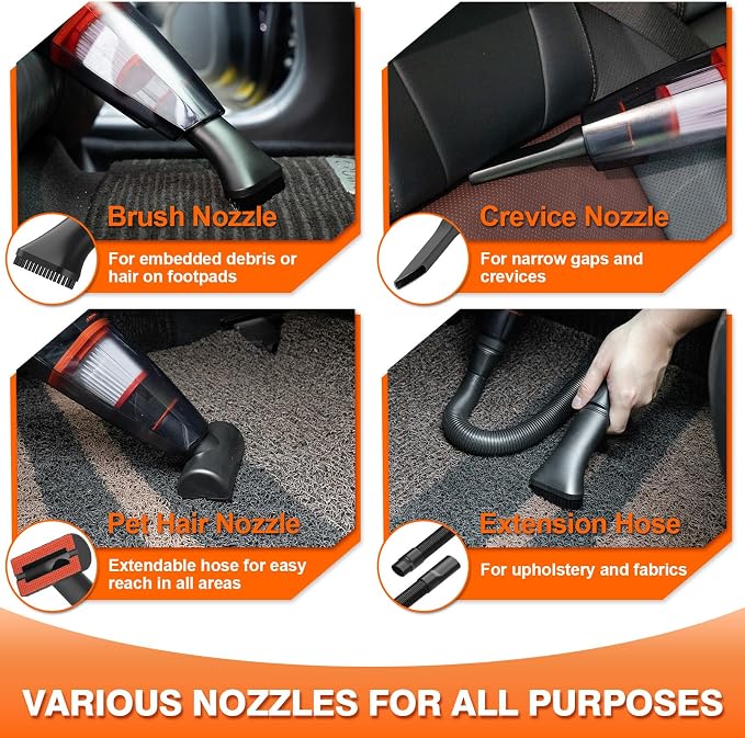 Car Cleaning Kit 19Pcs, Car Interior Detailing Kit - Image 4