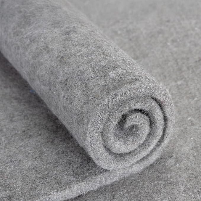 RUGPADUSA - Eco-Plush - 7'10" x 9'10" - 1/2" Thick - 100% Felt - Luxurious - Image 5