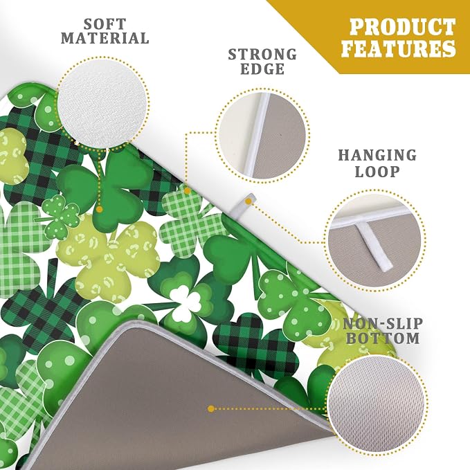 Khope St Patrick's Day Dish Drying Mat - Image 4