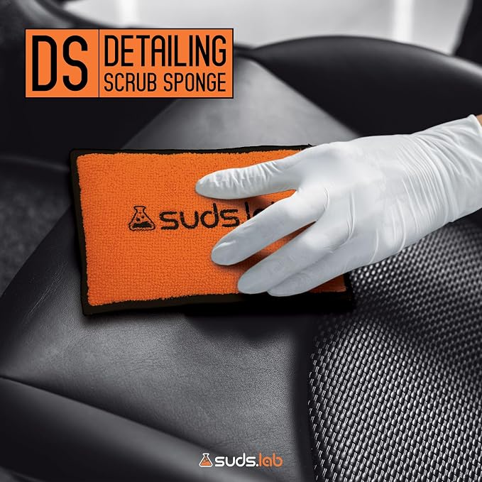 Suds Lab DS Microfiber Detailing Scrub Pad 2 Pack - Image 8