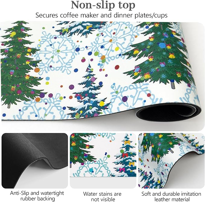 Bloss Christmas Drying Mat, Fit Under Coffee Maker Machine / Counter - Image 5