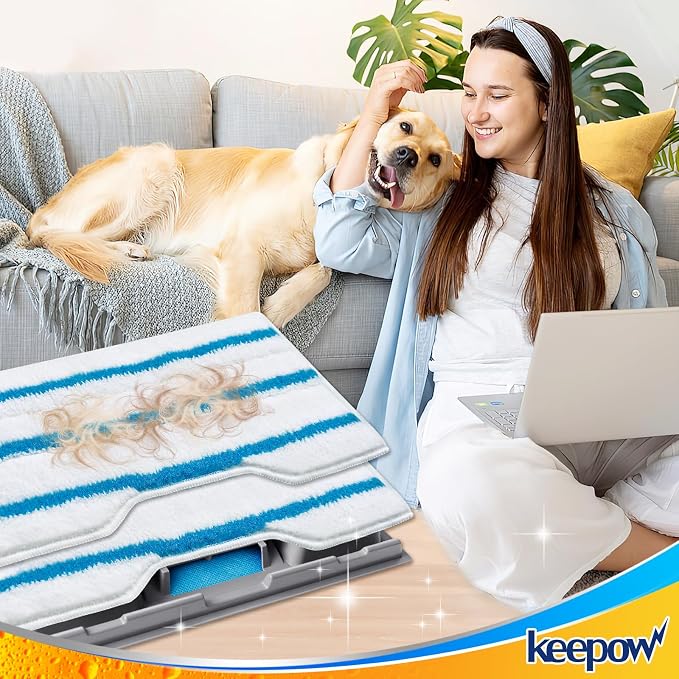 KEEPOW Reusable Mop Replacement Pads Compatible - Image 7