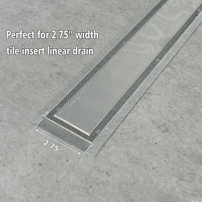 Neodrain 2 PCS Linear Shower Drain Hair Catcher Cutable Disposable Bathroom - Image 4