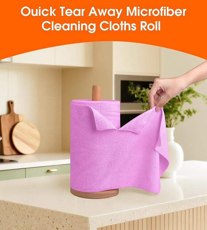Microfiber Cleaning Cloth Roll - Image 6