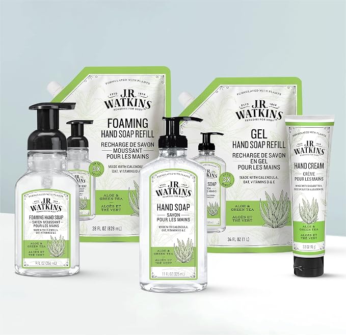 J.R. Watkins Gel Hand Soap, Scented Liquid Hand Wash - Image 3