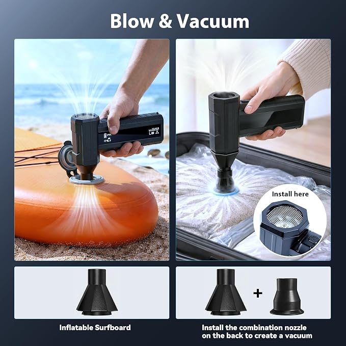 4 Pack Compressed Air Duster-110000RPM Electric Air Duster - Image 4