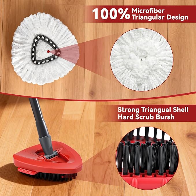 8 Pack Mop Replacement Heads - Image 4