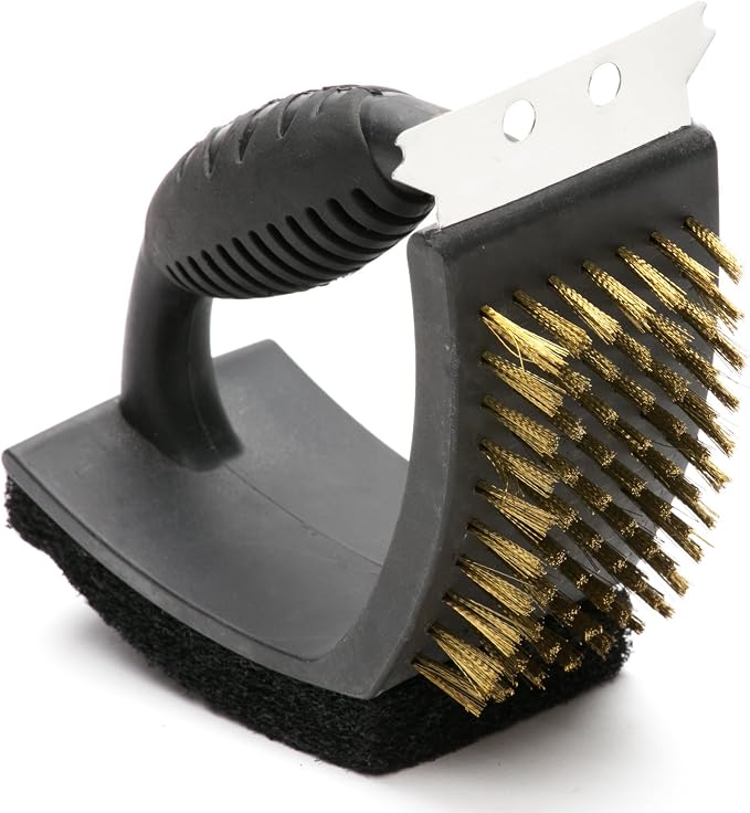 Outset Grill Cleaning Brush, V-Shaped BBQ Brush - Image 3