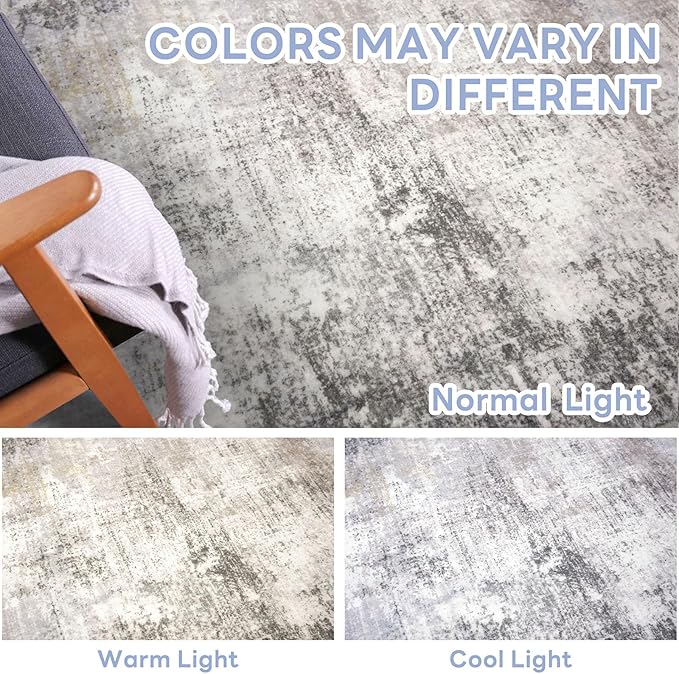 IOHOUZE Abstract Runner Rug 2x5 Ft Washable Runners - Image 5