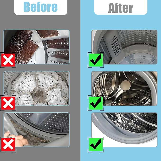 Washing Machine Cleaning Brush, Dryer Vent Cleaner Kit, Crevice Brush - Image 5