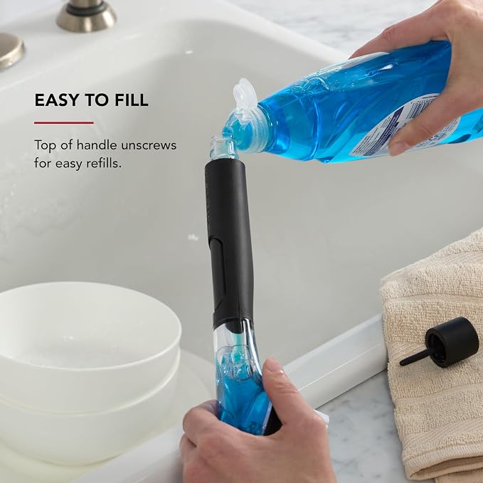 KitchenAid Soap Dispensing Sink Brush - Image 6