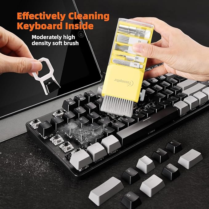 Laptop Screen Keyboard Cleaner Kit, All in 1 Electronics Cleaning Tool - Image 2