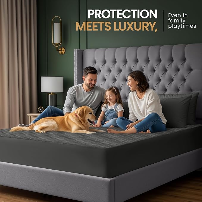 Utopia Bedding Waterproof Mattress Protector Twin XL Size, Premium 3D Air Soft - Image 6