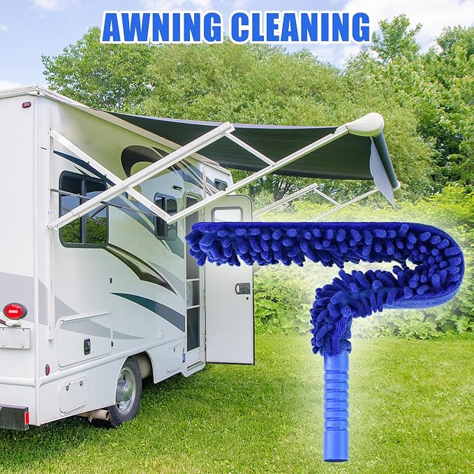 Shkalacar Ceiling Fan Cleaner Duster, RV Awning Mop - Image 2
