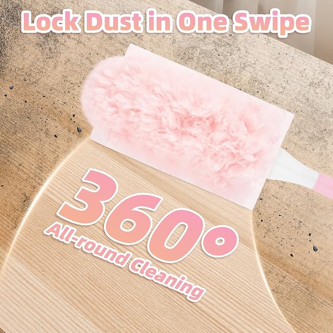 30 Count Pink Duster Refills Compatible - Image 5