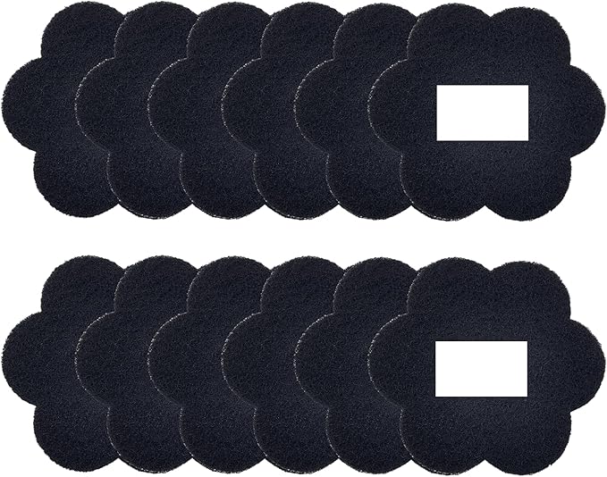 12-Pack Universal Trash Can Odor Absorbing Filters, Activated Charcoal by Home