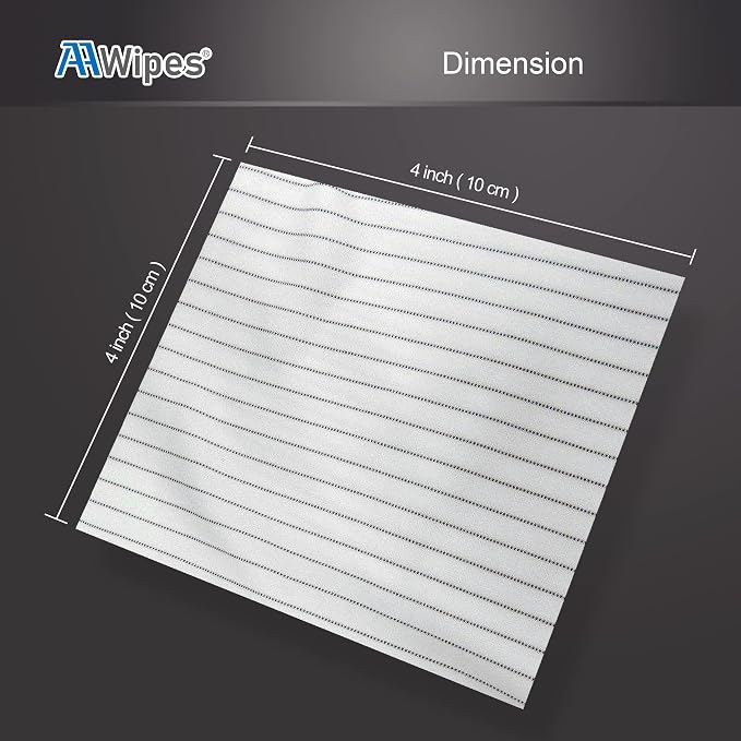 AAWipes Anti-Static Cleanroom Wipe Cloths - Image 5