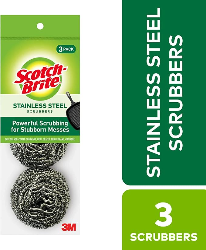 Scotch-Brite Stainless Steel Scrubber - Image 4
