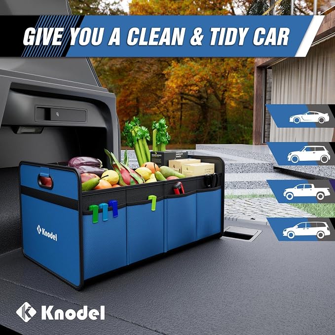 K KNODEL Car Trunk Organizer, Foldable Organizer - Image 4