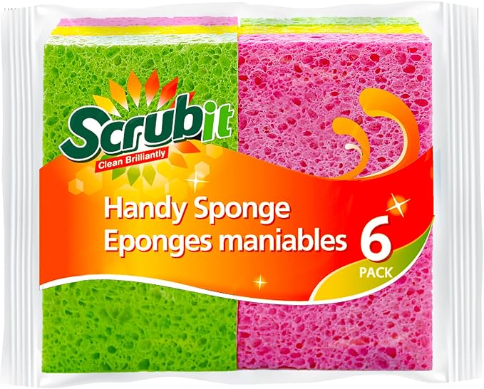 SCRUBIT Cellulose Scrub Sponge by SCRUBIT