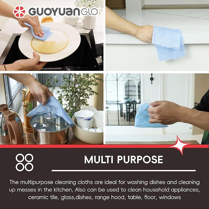 Disposable Cleaning Cloths Roll Disposable Dish Cloth Multi-Purpose Heavy Duty - Image 6