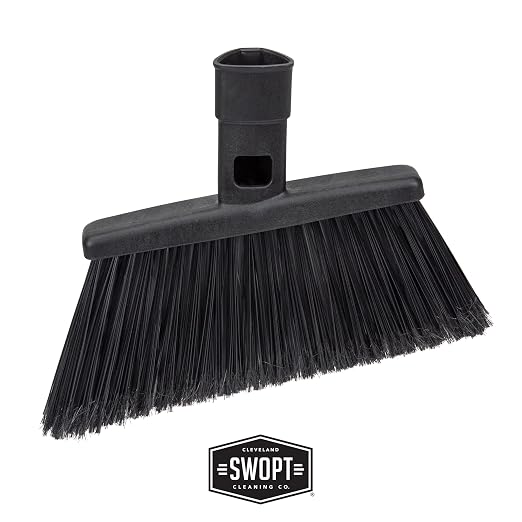 SWOPT Standard Multi-Surface Angle Broom Cleaning Head — Indoor and Outdoor - Image 2