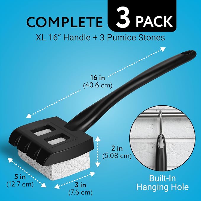 Impresa Pumice Stone Grill Brush - Image 3