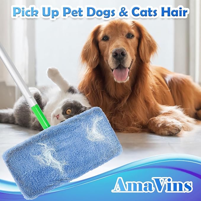 5 Pack Reusable Microfiber Mop Pads Compatible - Image 5