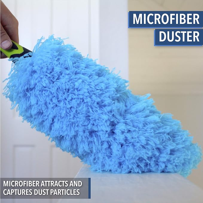EVERSPROUT Flexible Microfiber Feather Duster | 17-inch Brush Head - Image 4