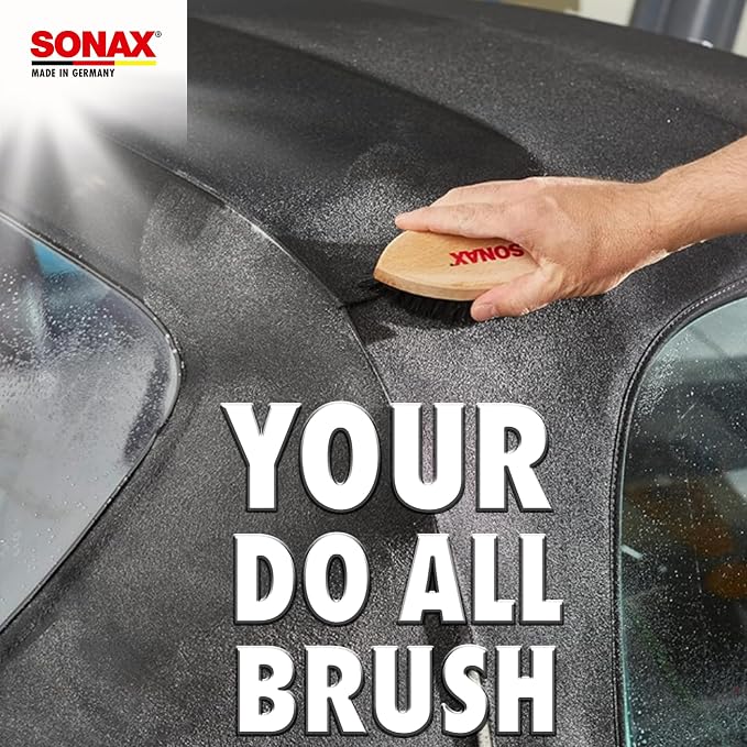 SONAX Textile & Leather Brush | Professional Interior Cleaning Brush - Image 6