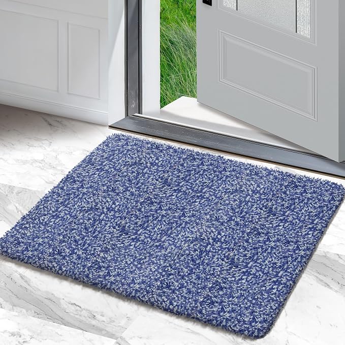 Premium Microfiber Indoor Door Mat – 20"x30" Washable Entry Mat, Waterproof by RugMast
