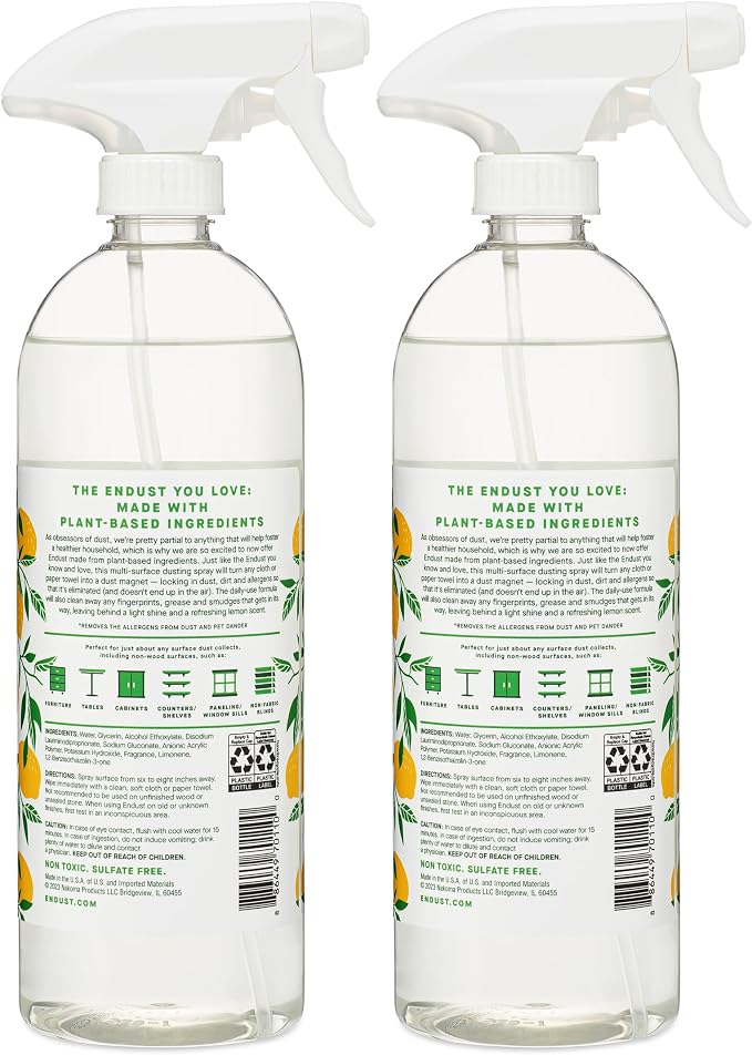 Endust Plant-based Multi-surface Dusting & Cleaning Spray, 24 Fl Oz - Image 2