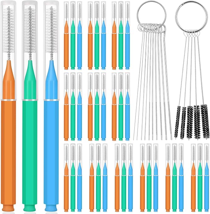 51-in-1 Shower Head Cleaner Kit & Straw Cleaning Brushes Set by MAPVOLUT