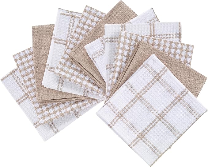 T-Fal Premium Waffle Dish Cloths: Highly Absorbent, Super Soft Long Lasting - Image 2