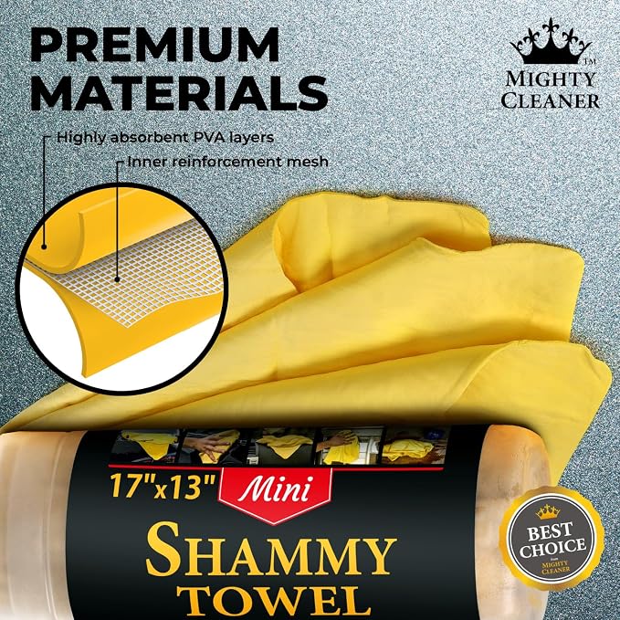 Premium 2pk Mini +1 Free Shammy Cloth - Image 4