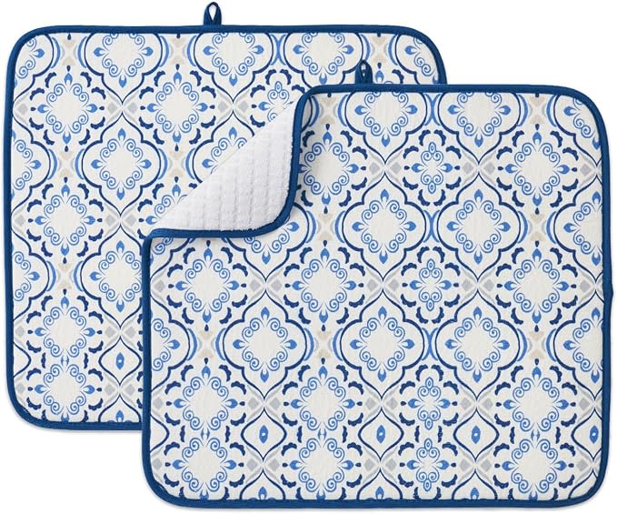 FRESHMINT Printed Dish Drying Mats by FRESHMINT