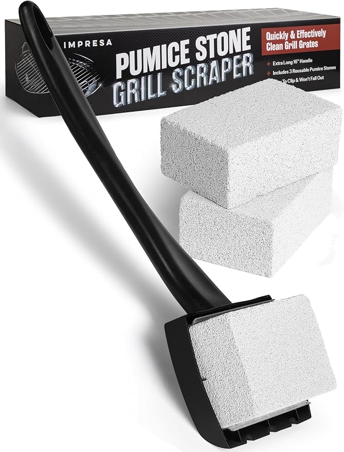 Impresa Pumice Stone Grill Brush by IMPRESA